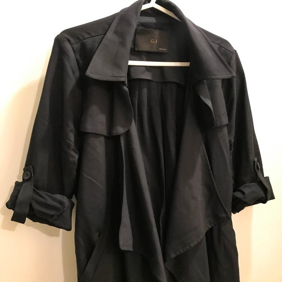 Smart lightweight trench coat shirt - size small - Picture 2 of 8